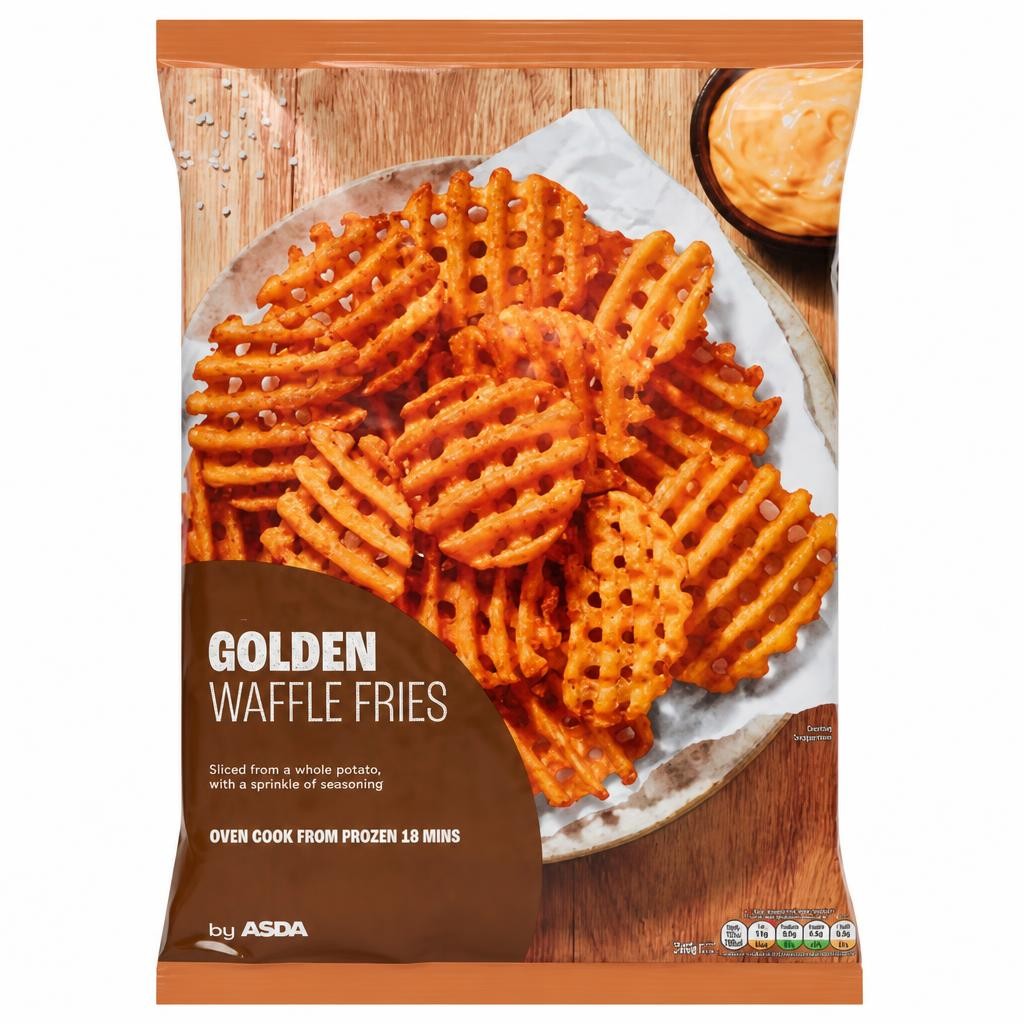 ASDA Golden Waffle Fries 750g