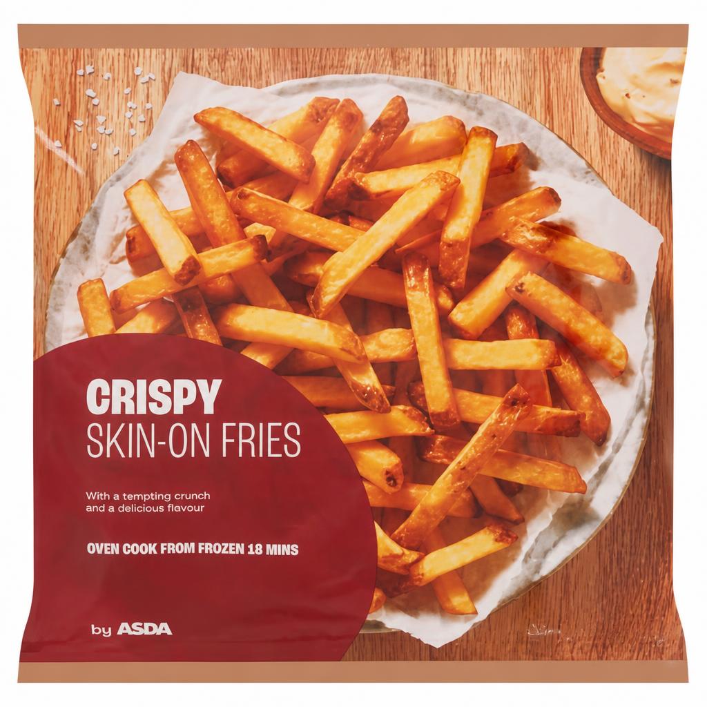 ASDA Crispy Skin-On Fries 750g