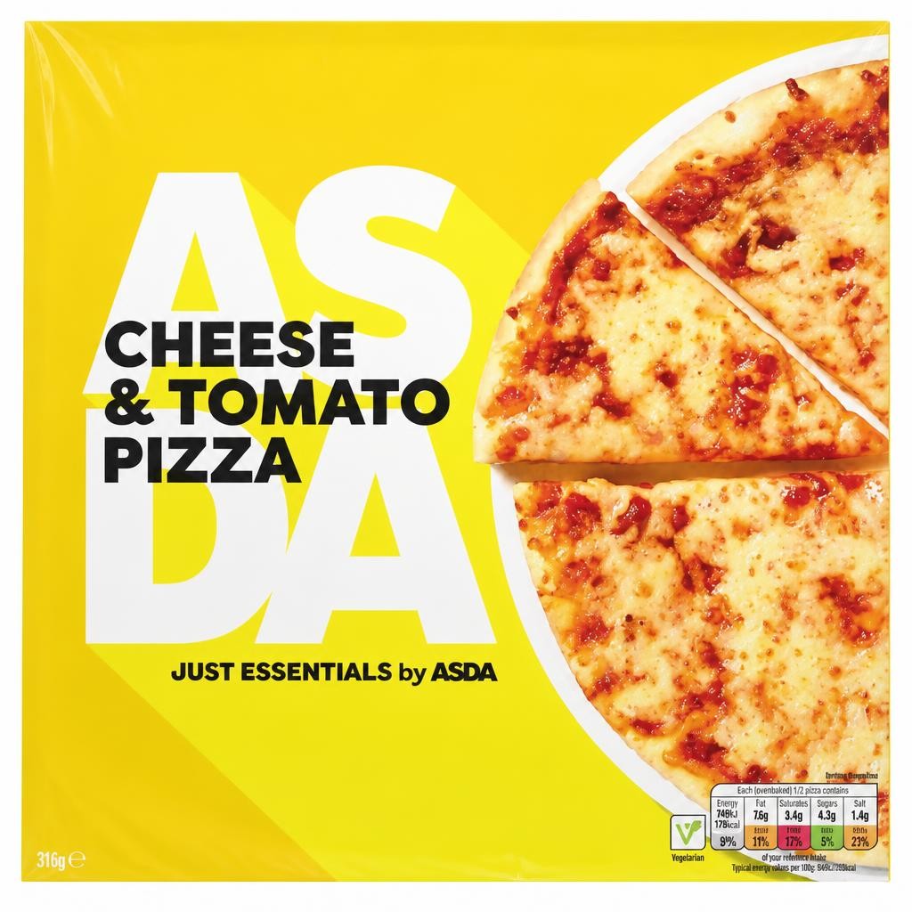 JUST ESSENTIALS by ASDA Just Essentials Cheese & Tomato Pizza 314g