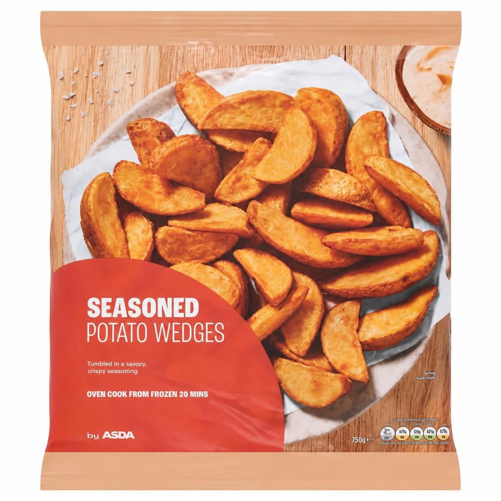 ASDA Seasoned Potato Wedges 750g