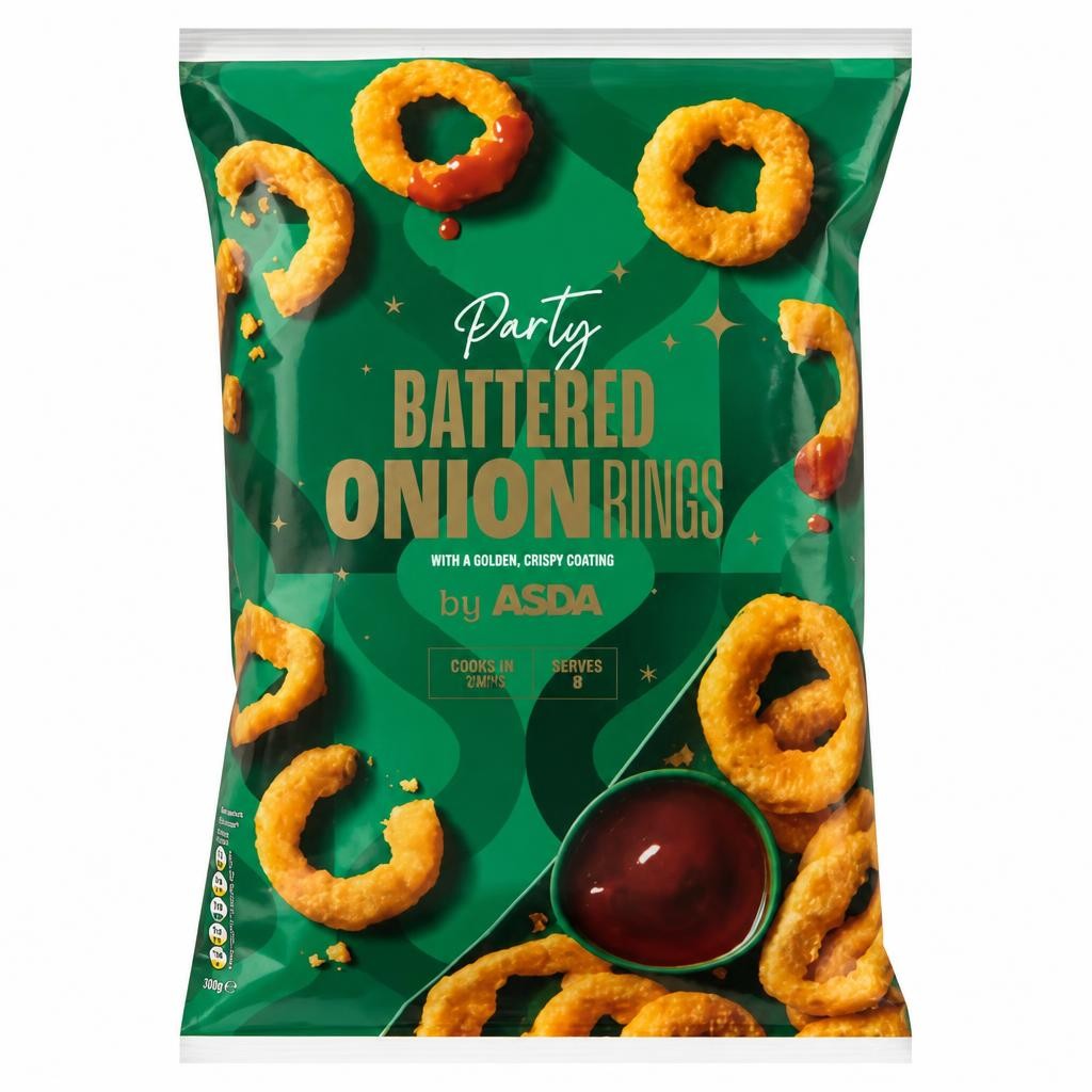 ASDA Battered Onion Rings 750g
