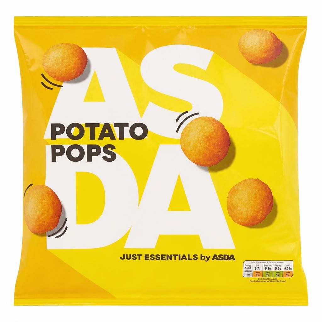 JUST ESSENTIALS by ASDA Just Essentials Potato Pops 500g