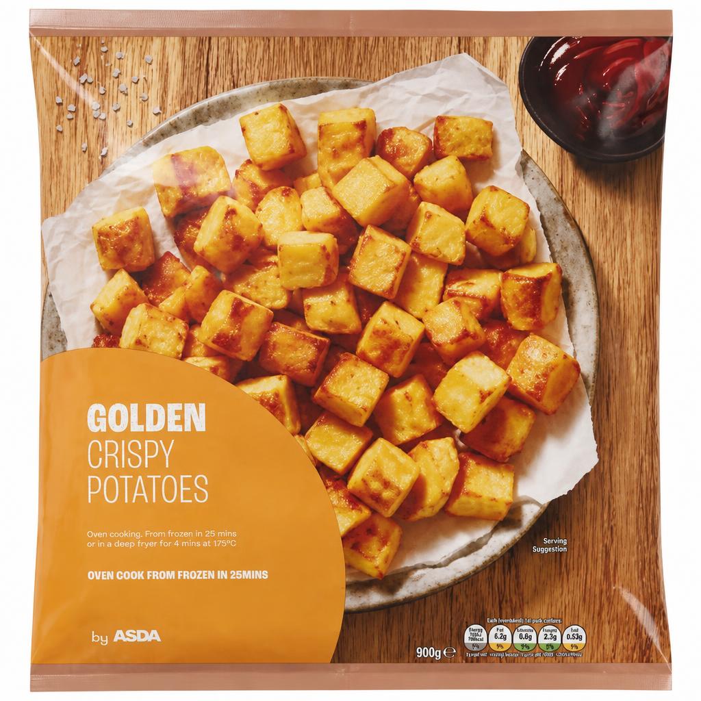 ASDA Golden Crispy Potatoes 900g
