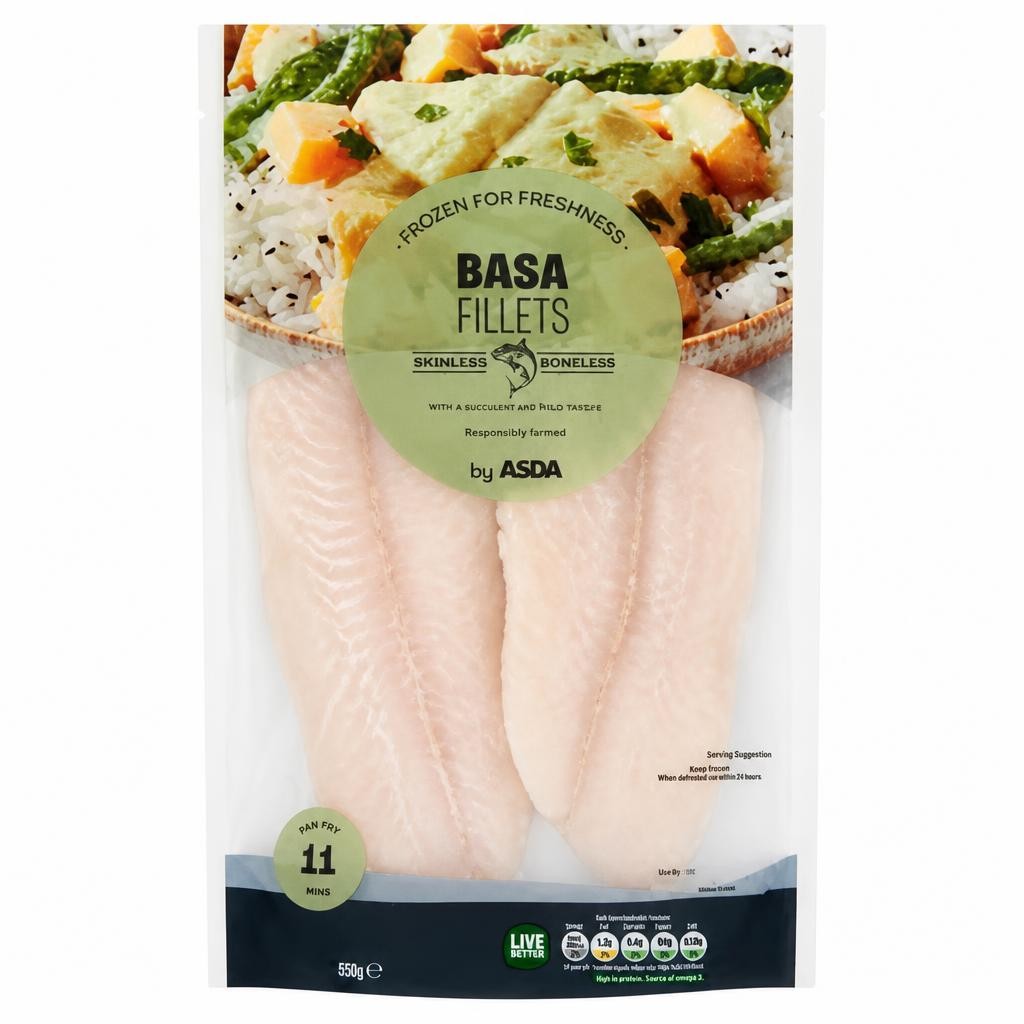 ASDA Basa Fillets 450g