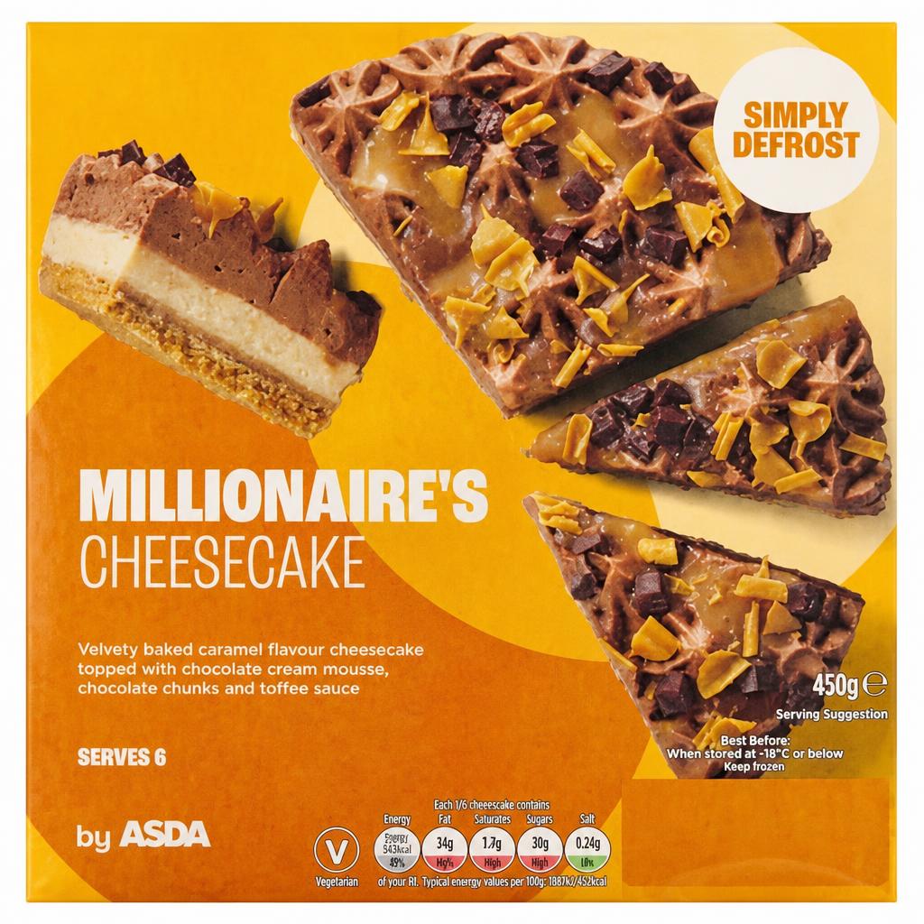 ASDA Millionaire's Cheesecake 450g