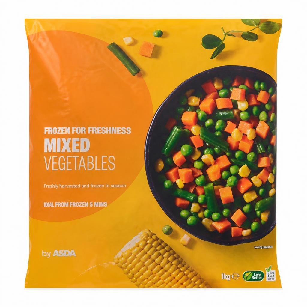 ASDA Mixed Vegetables 1kg