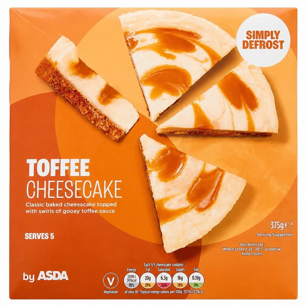ASDA Toffee Cheesecake 375g