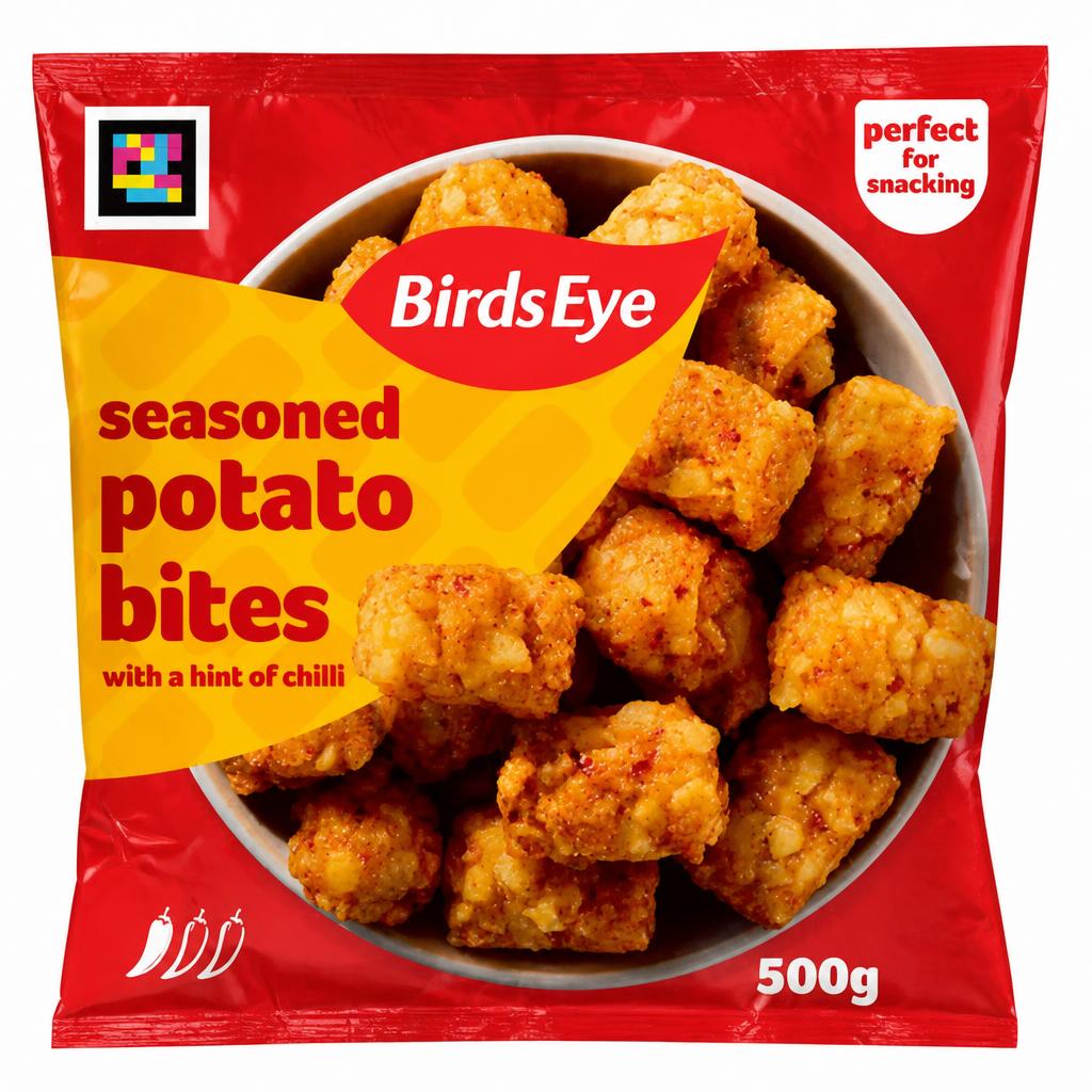 Birds Eye Seasoned Potato Bites 500g
