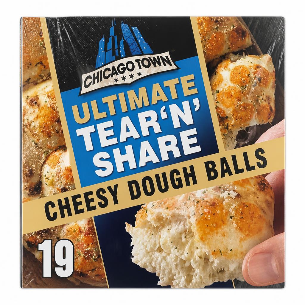 Chicago Town 19 Ultimate Tear 'N Share Cheesy Dough Balls Stuffed with Cheesy Sauce 480g