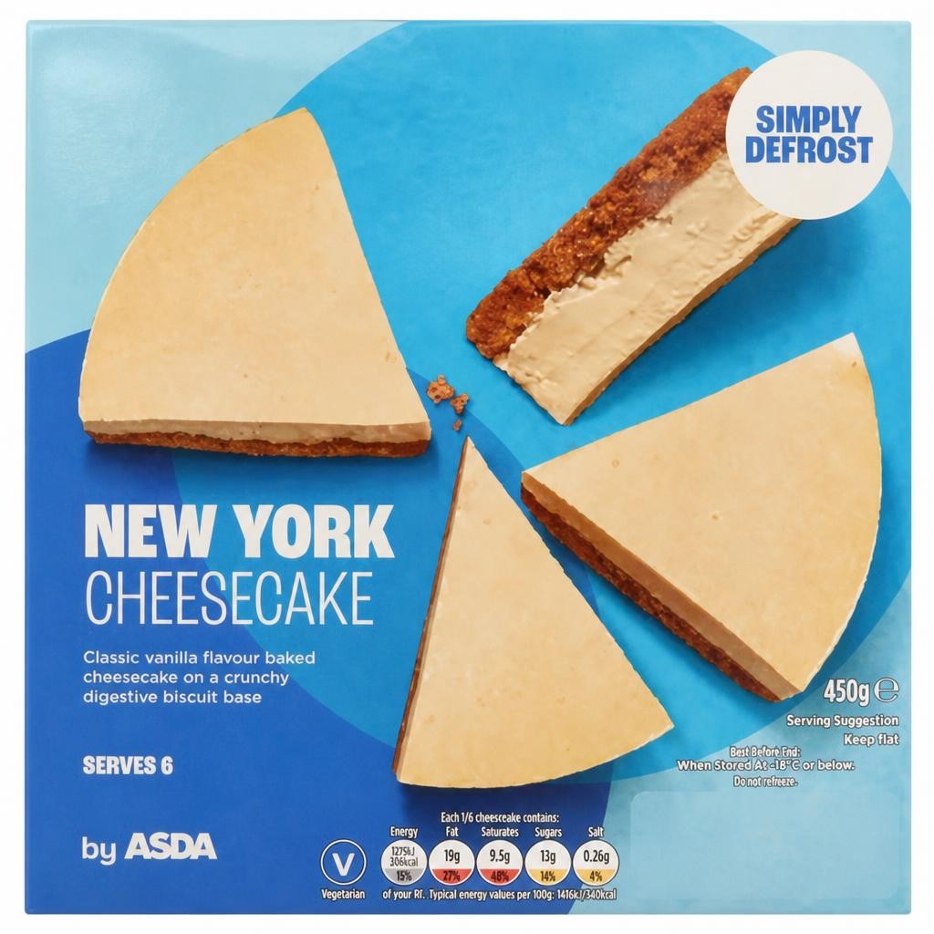 ASDA New York Cheesecake 450g