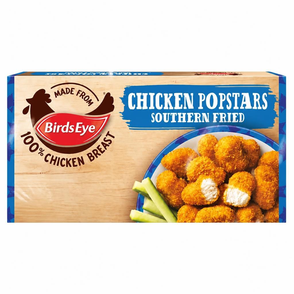 Birds Eye Southern Fried Breaded Chicken Popstars 150g