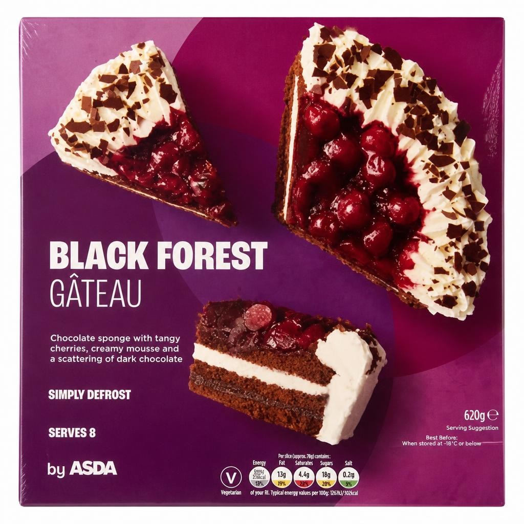 ASDA Black Forest Gâteau 620g