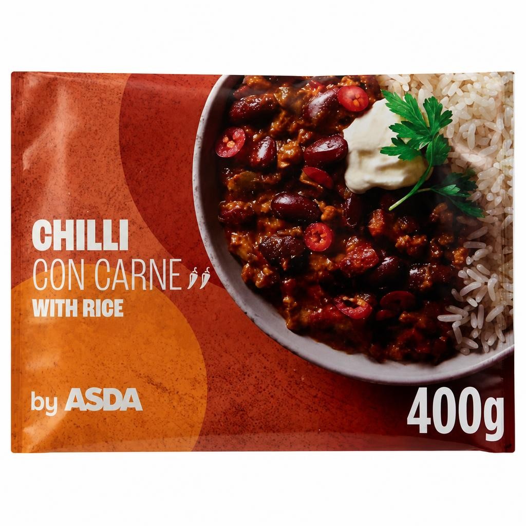ASDA Chilli Con Carne with Rice 400g