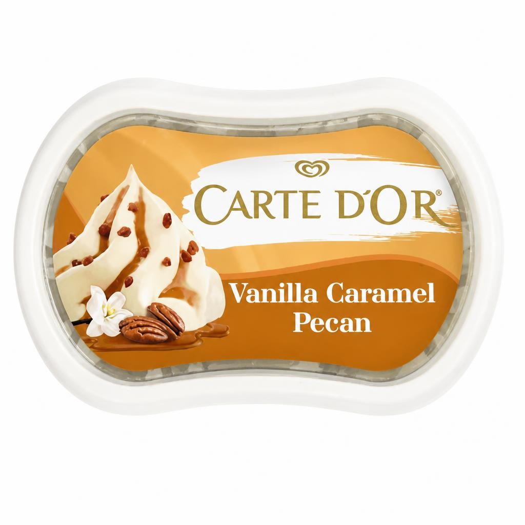 Carte D'Or Mini Indulgence Vanilla Caramel Pecan Ice Cream Dessert&nbsp;200 ml