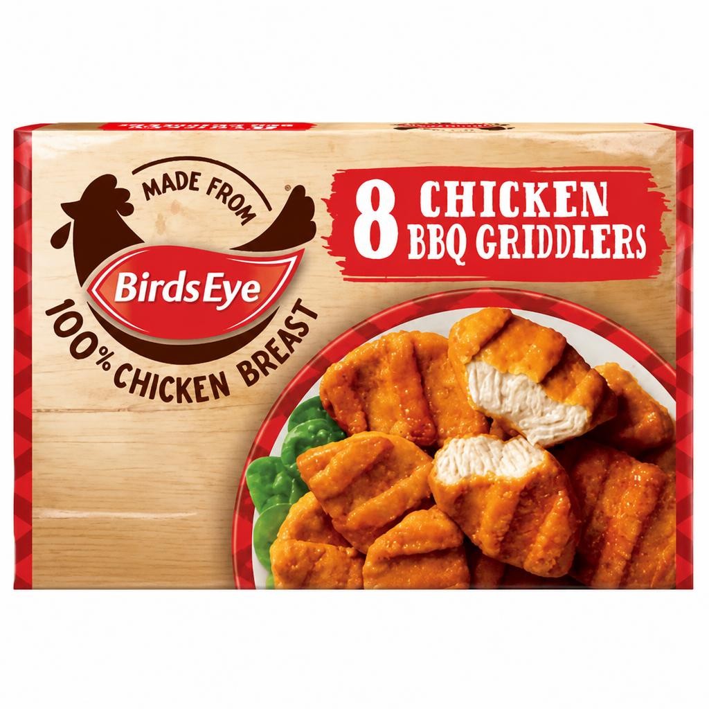 Birds Eye 8 BBQ Chicken Griddlers 204g