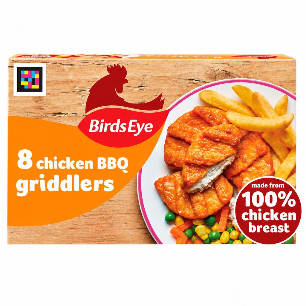 Birds Eye 8 BBQ Chicken Griddlers 204g