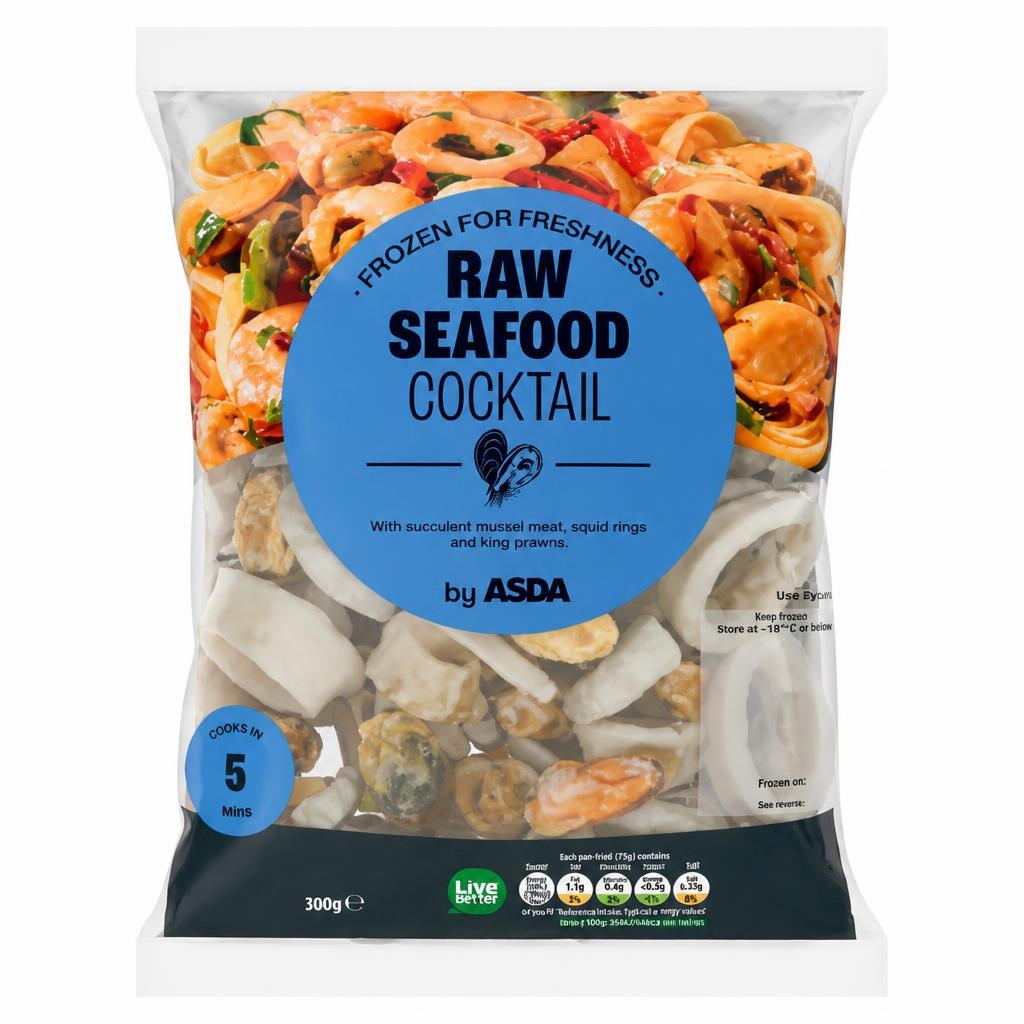 ASDA Raw Seafood Cocktail 300g