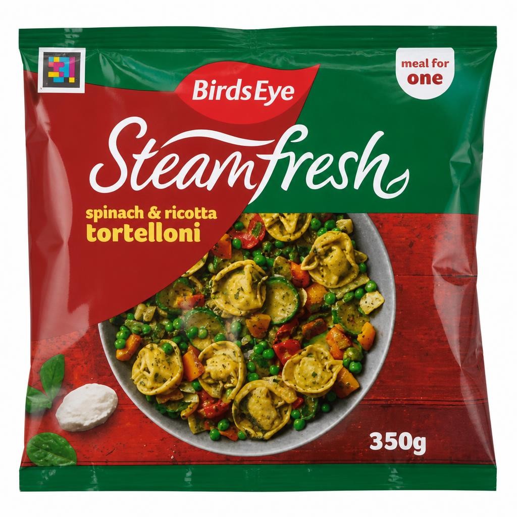 Birds Eye Steamfresh Spinach & Ricotta Tortelloni for 1 350g
