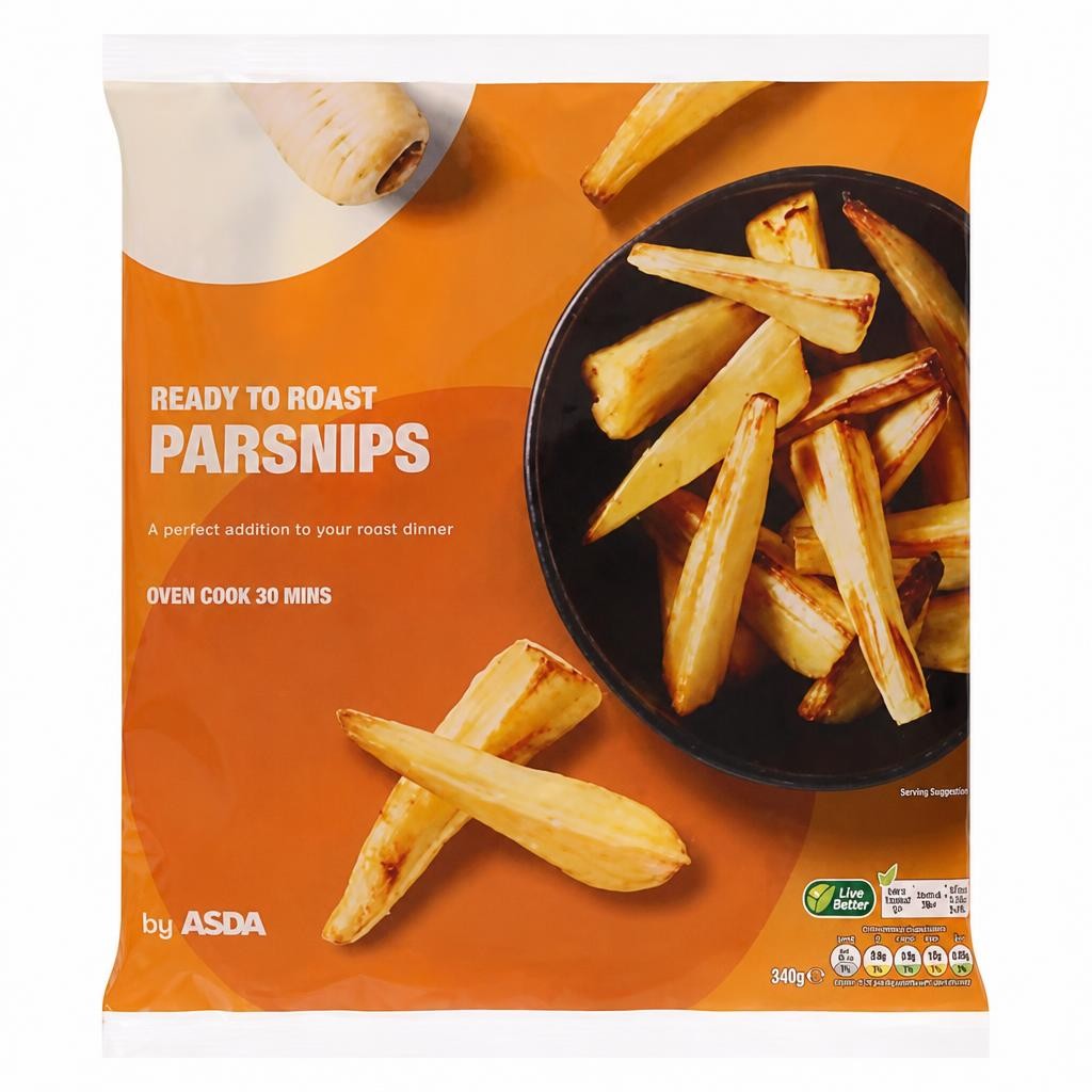 ASDA Ready to Roast Parsnips 680g