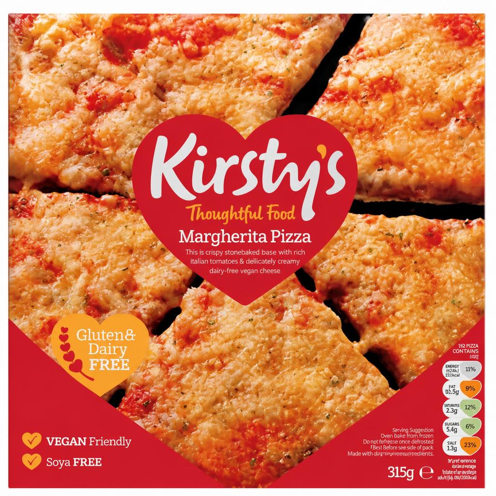 Kirsty's Margherita Pizza with an Italian Stonebaked Base 315g