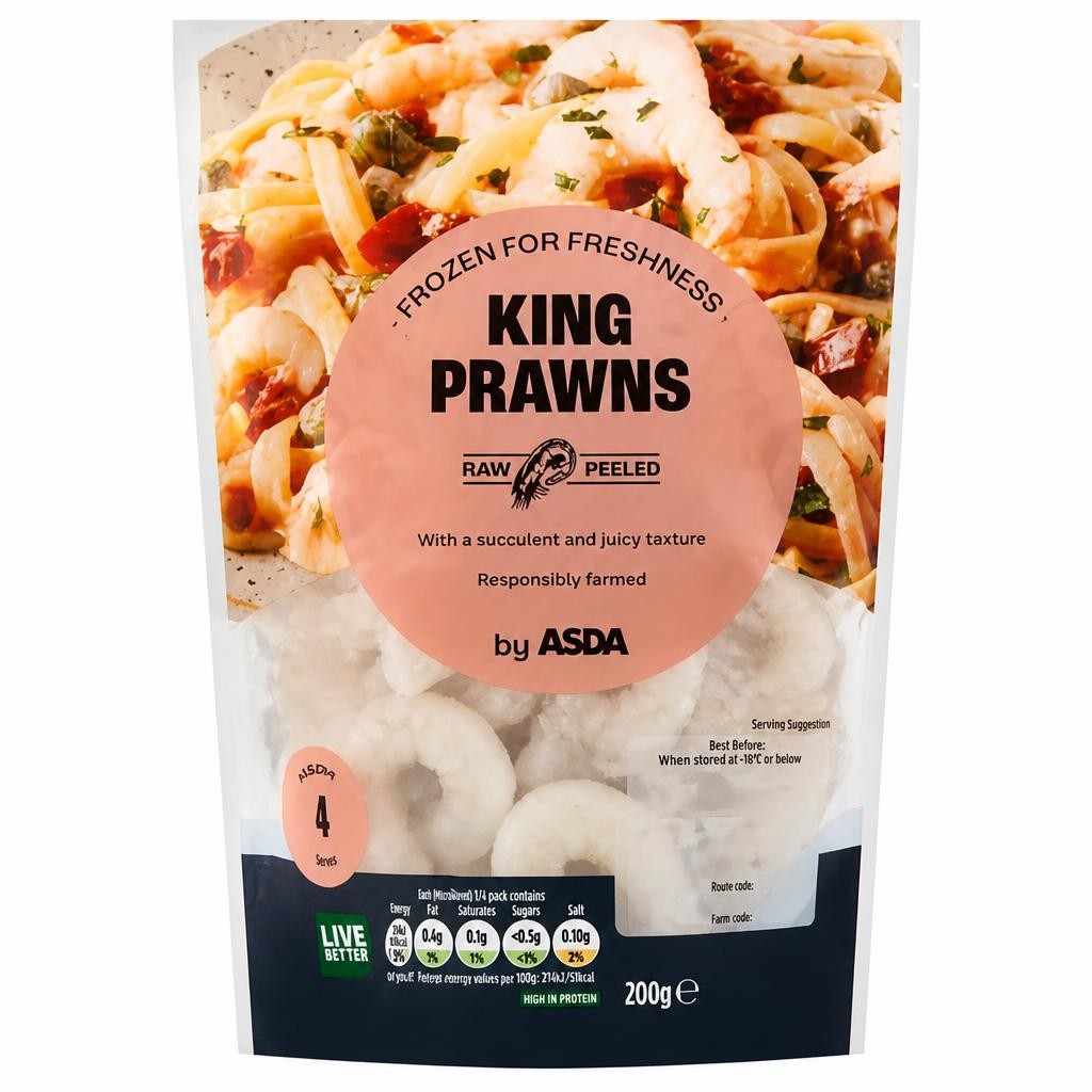 ASDA King Prawns 200g