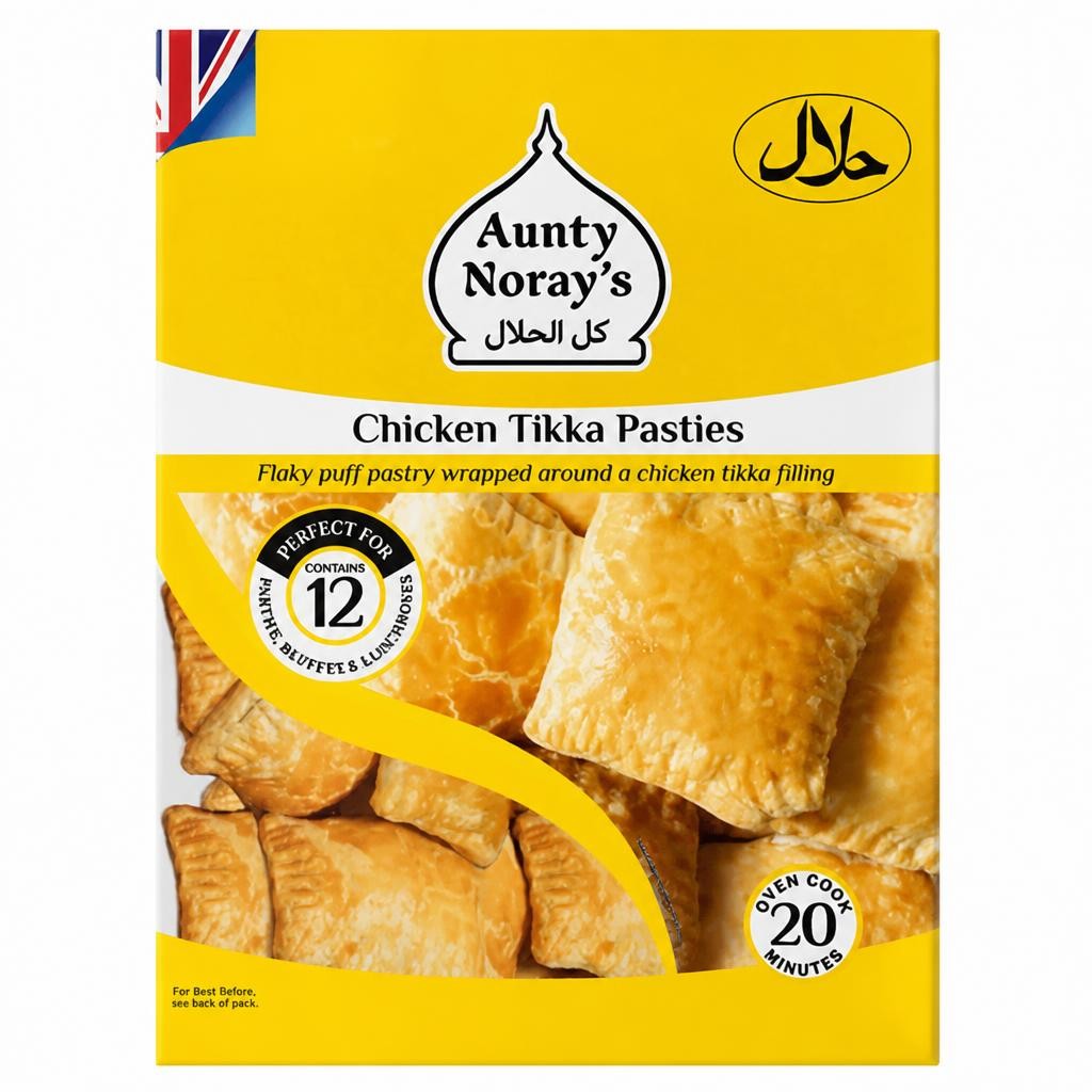 Aunty Noray's Chicken Tikka Pasties