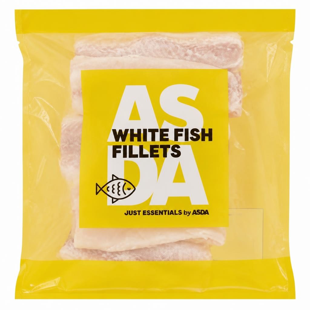 JUST ESSENTIALS by ASDA Just Essentials by  White Fish Fillets 520g