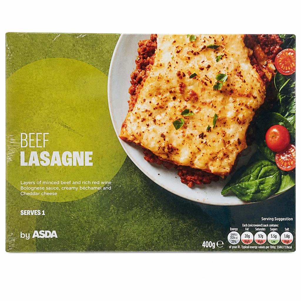 ASDA Beef Lasagne 400g