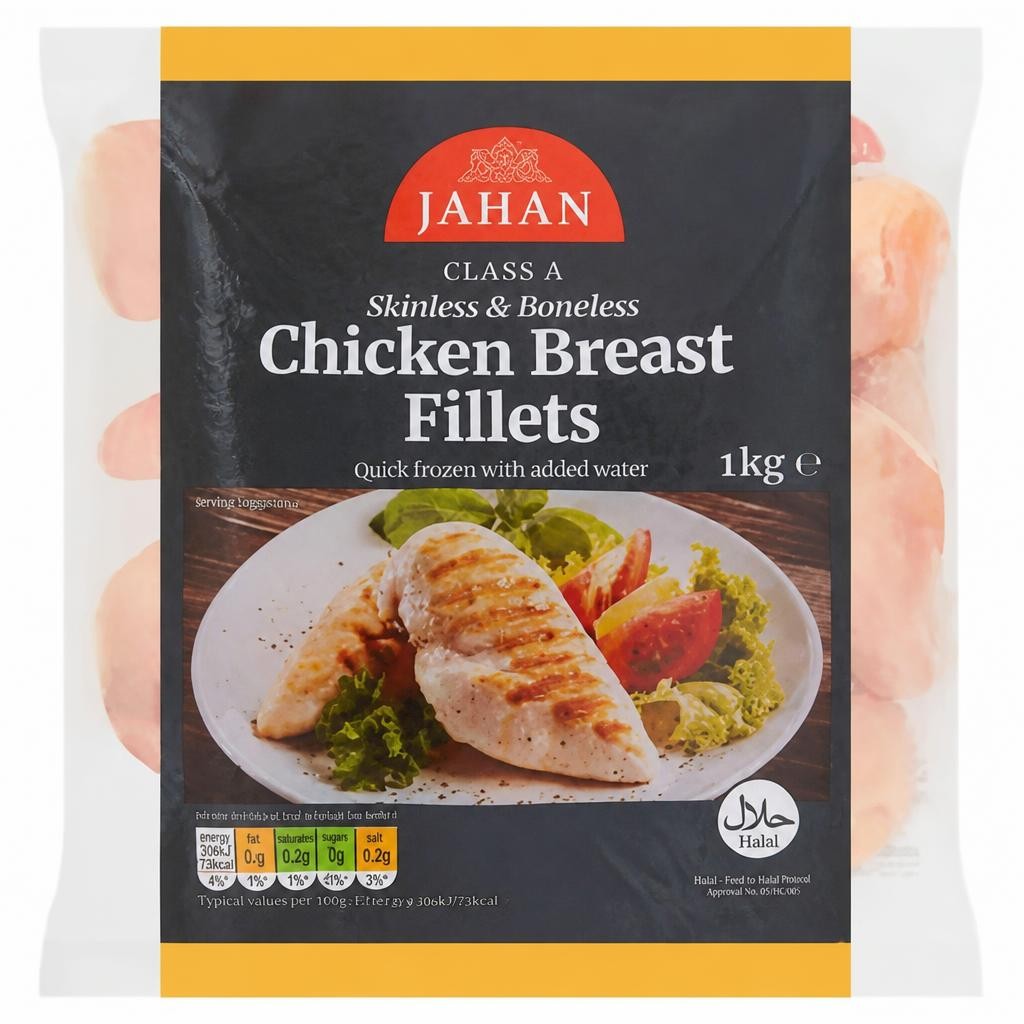 Jahan Chicken Breast Fillets 1kg