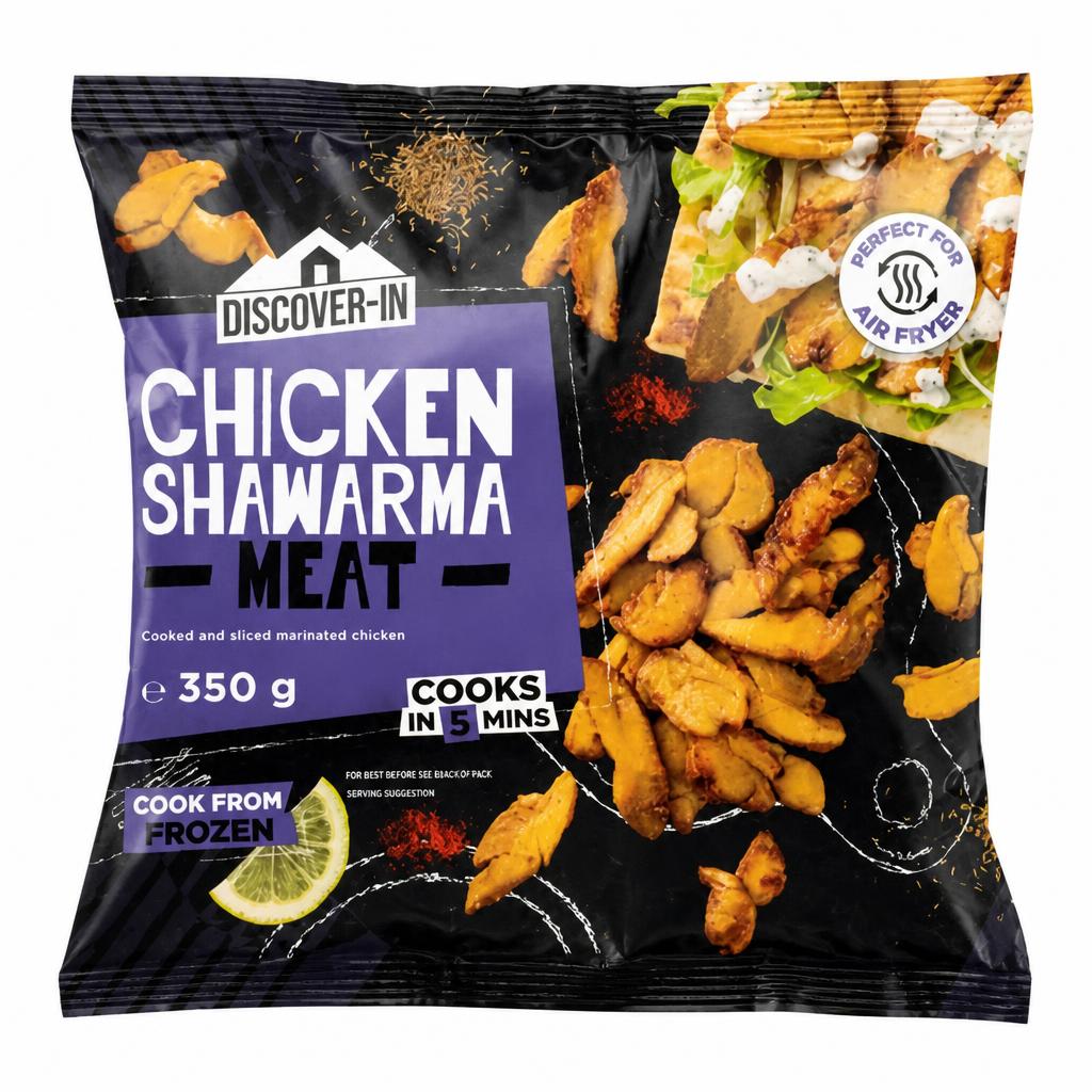 Discover-In Chicken Shawarma Meat 350g