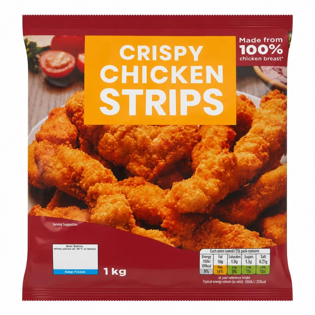 Deli Cuisine Crispy Chicken Strips 1kg