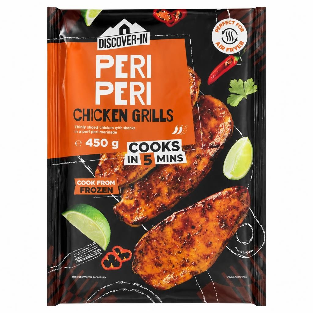 Discover-In Peri Peri Chicken Grills 450g