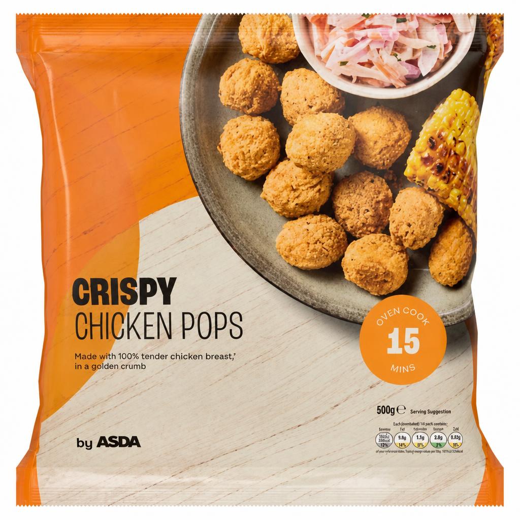ASDA Crispy Chicken Pops 600g