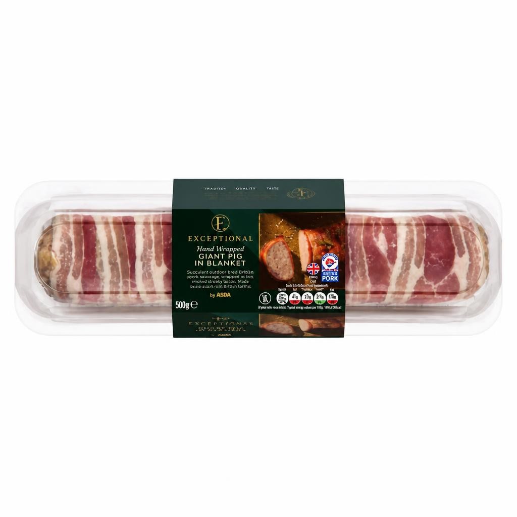 ASDA Exceptional by ASDA Hand Wrapped Giant Pig in Blanket 500g