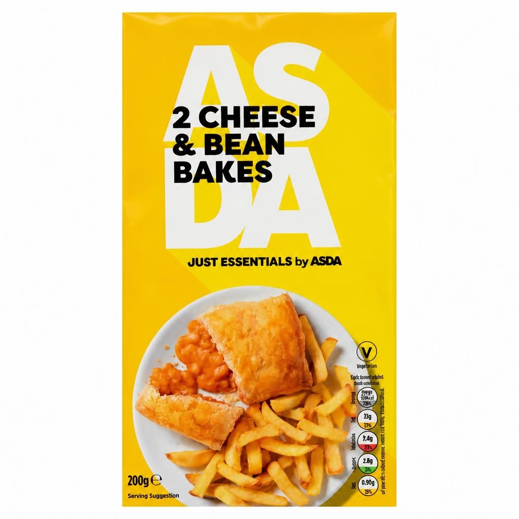 JUST ESSENTIALS by ASDA Just Essentials by  2 Cheese & Bean Bakes 200g