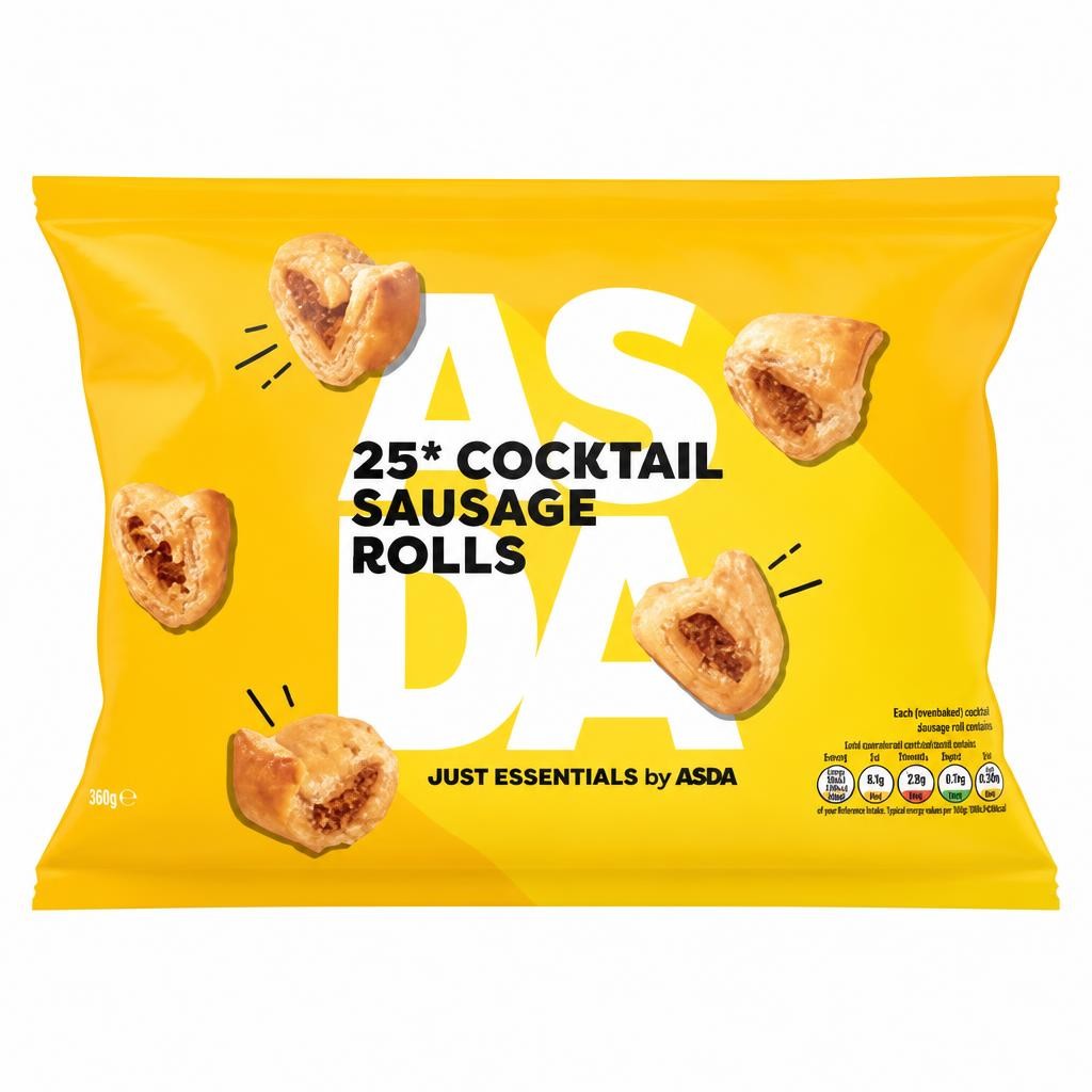 ASDA Just Essentials by  Cocktail Sausage Rolls 350g