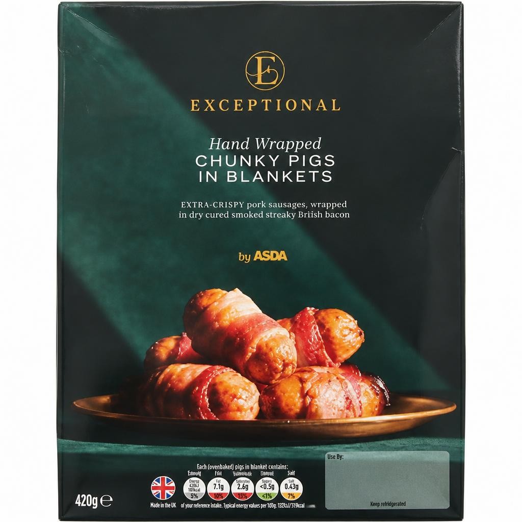 ASDA Exceptional by  Chunky Pigs in Blankets 420g