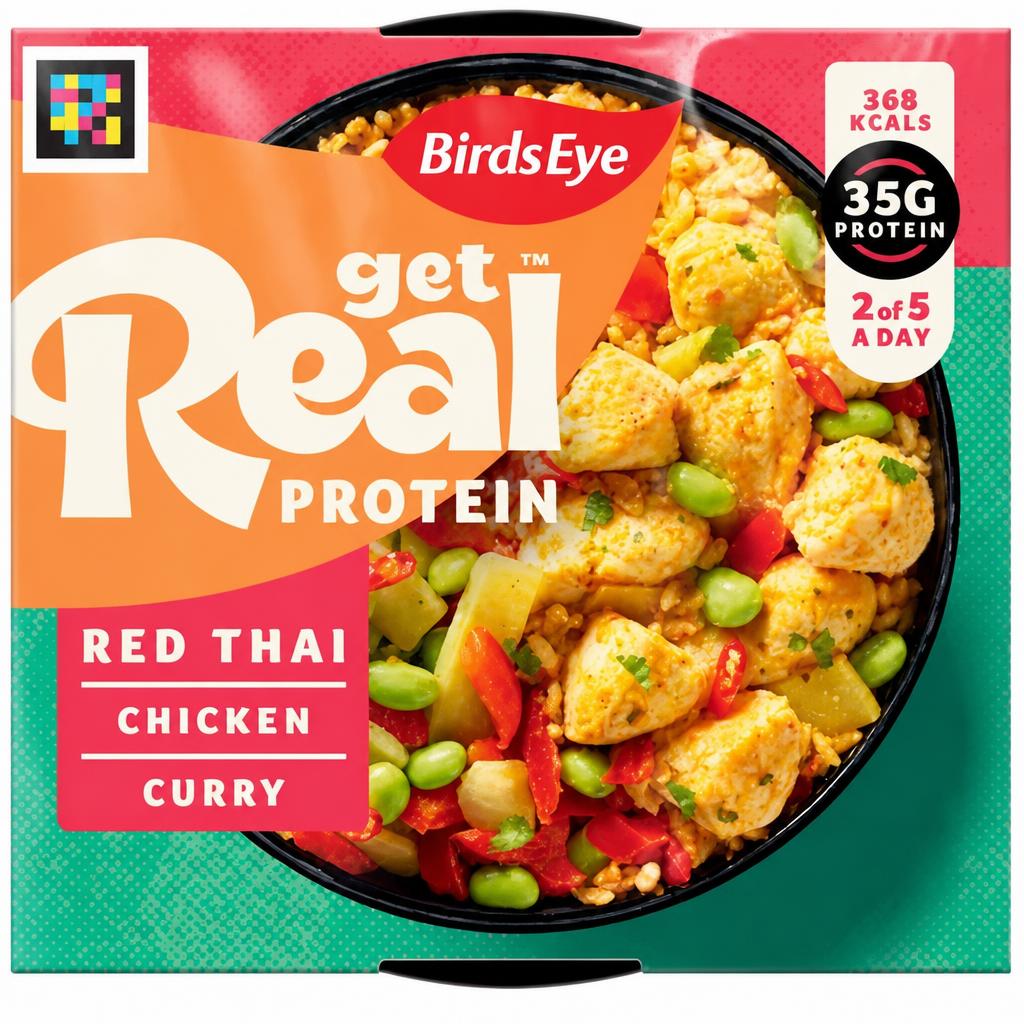 Birds Eye Get Real Protein Red Thai Chicken Curry 350g
