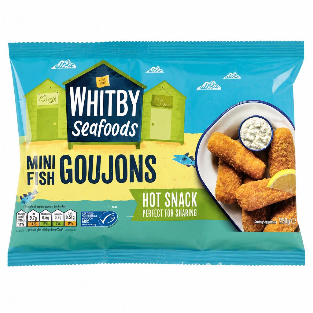Whitby Seafoods Mini Fish Goujons 140g