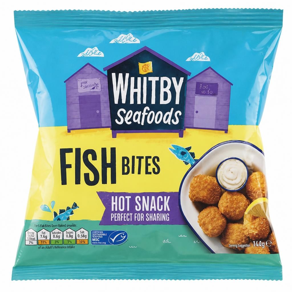 Whitby Seafoods Fish Bites 140g