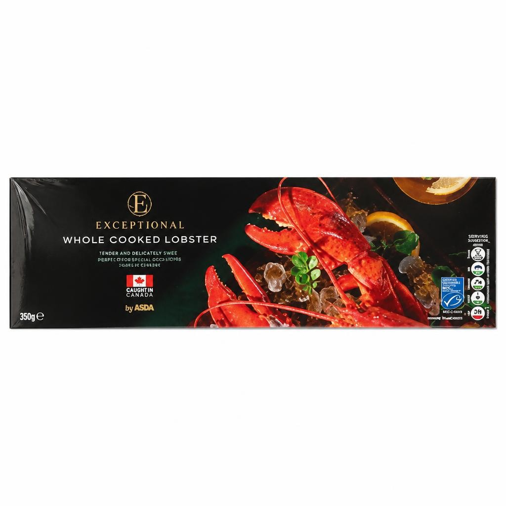 ASDA Exceptional by  Whole Cooked Lobster 350g