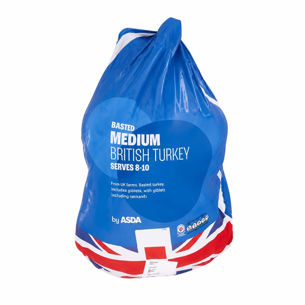 ASDA Basted Medium British Turkey