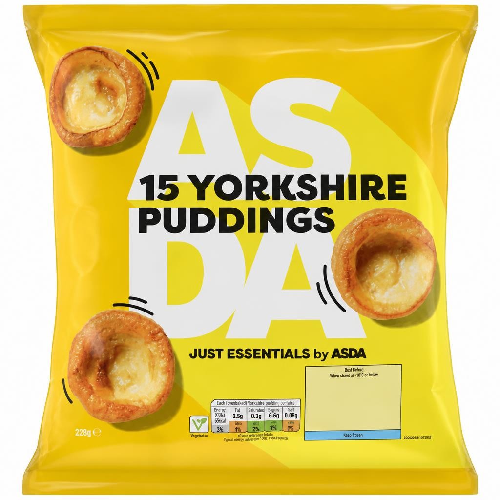 JUST ESSENTIALS by ASDA Just Essentials 15 Yorkshire Puddings 230g