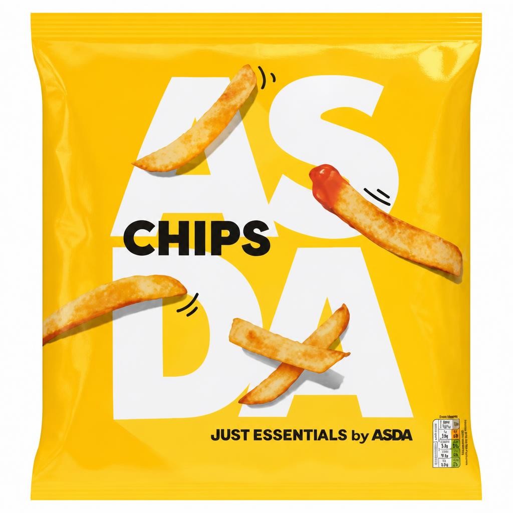 JUST ESSENTIALS by ASDA Just Essentials Chips 1.5kg