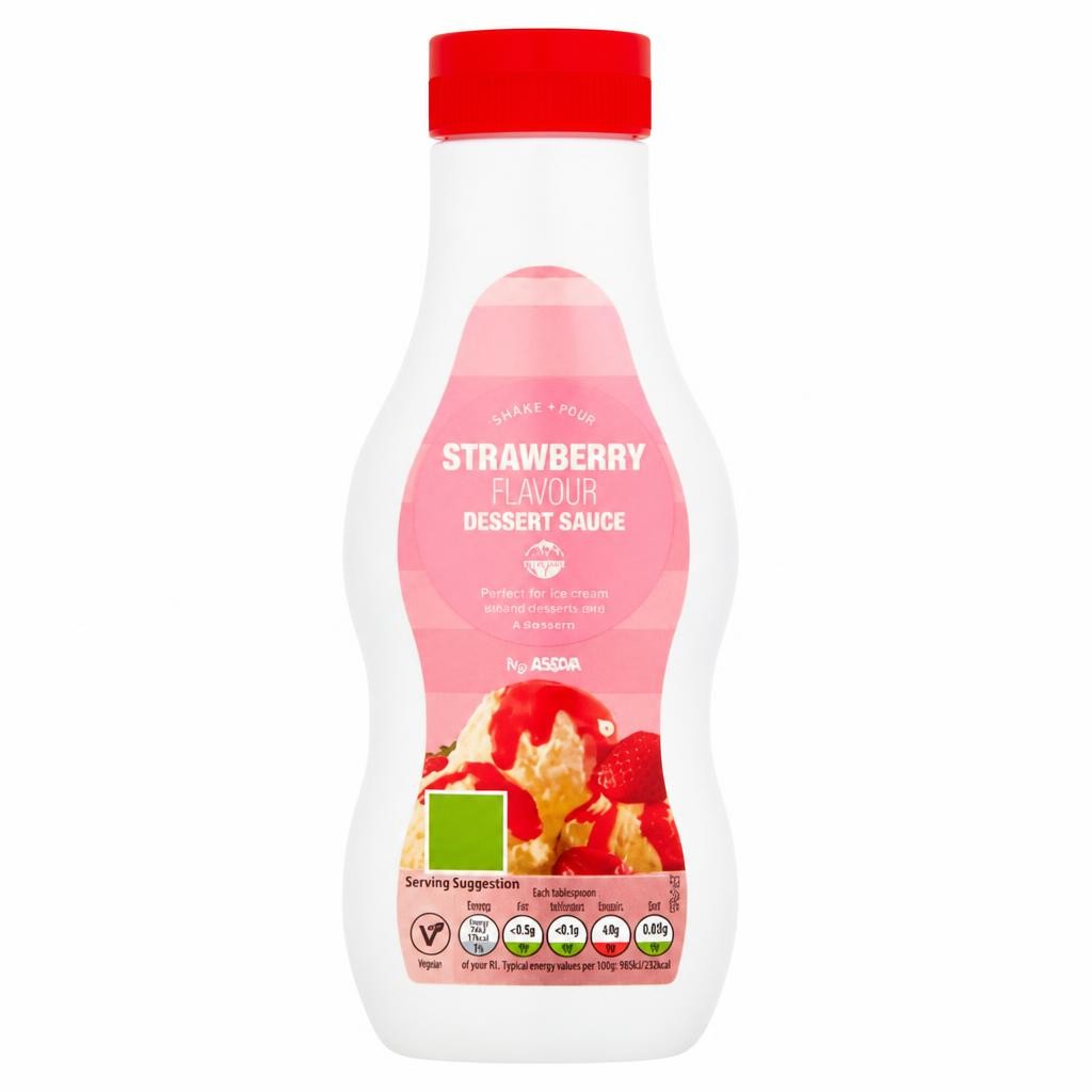 ASDA Strawberry Flavour Dessert Sauce 325g
