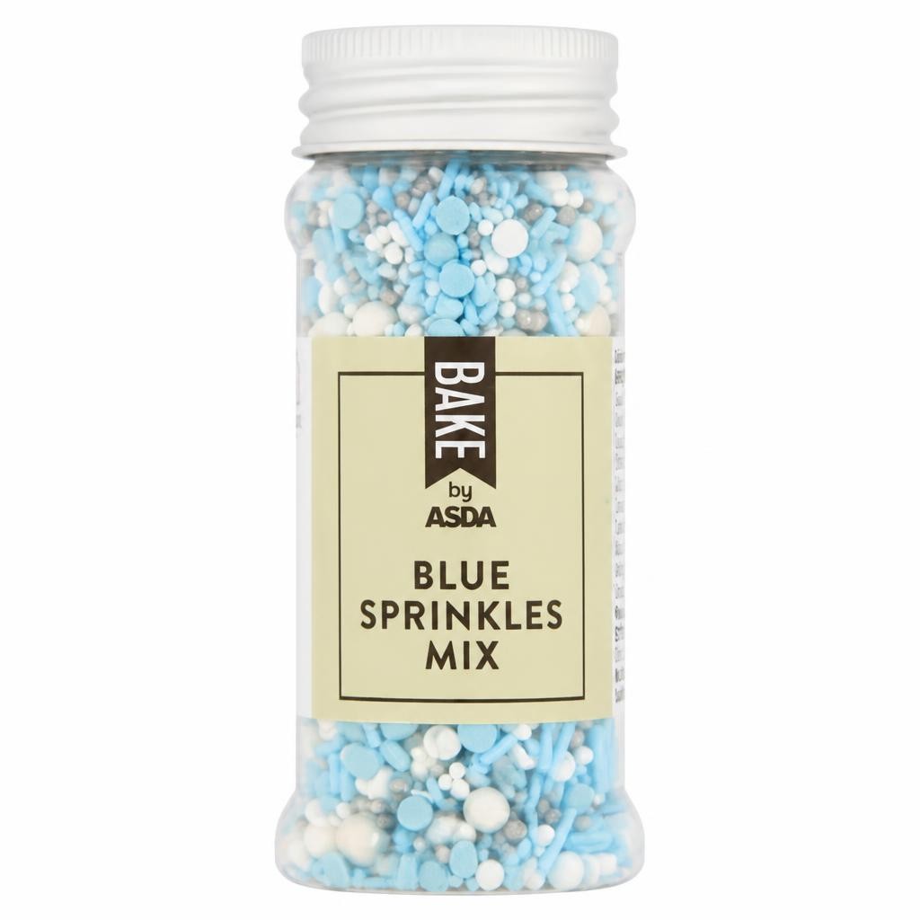 BAKE by ASDA BAKE by ASDA Blue Sprinkles Mix 70g
