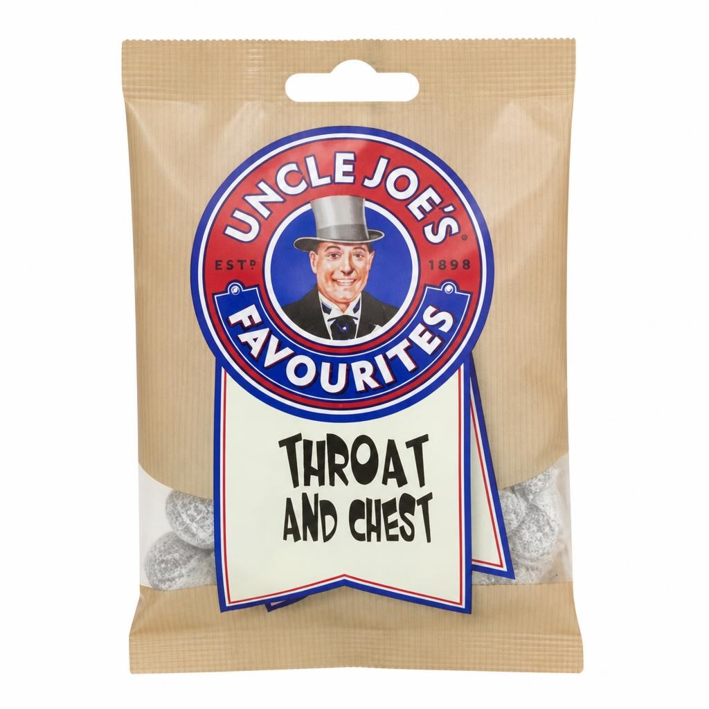 Uncle Joe's Favourites Throat and Chest 108g
