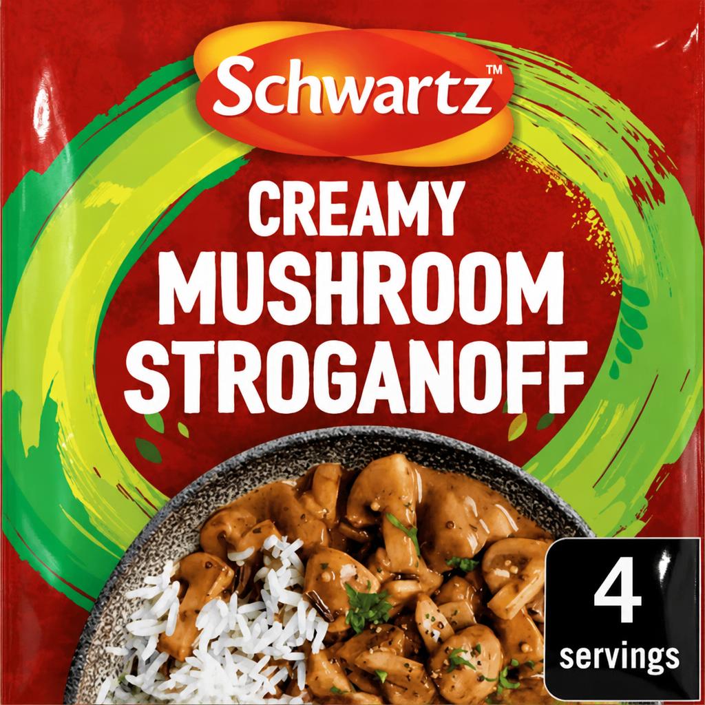 Schwartz Creamy Mushroom Stroganoff Recipe Mix 35g