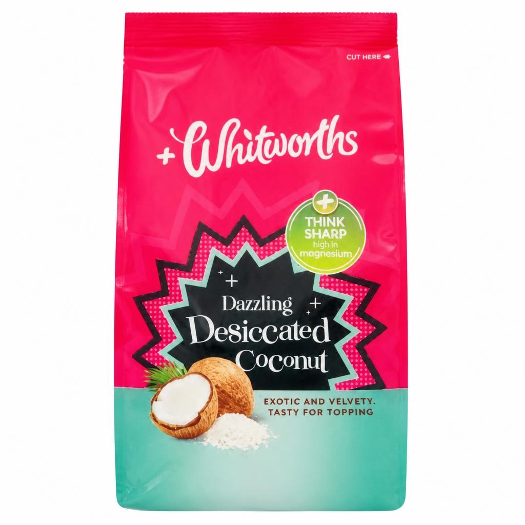 Whitworths Dazzling Desiccated Coconut 200g