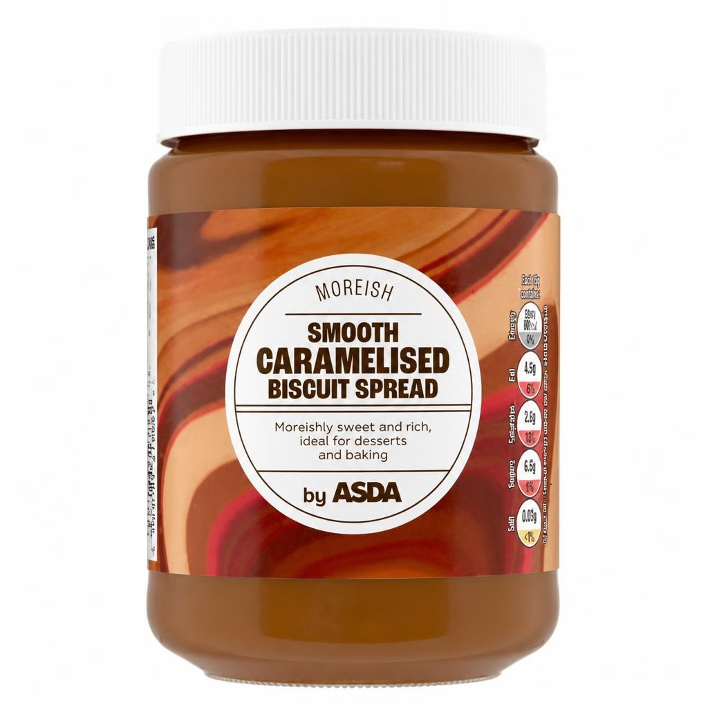 ASDA Smooth Caramelised Biscuit Spread 400g